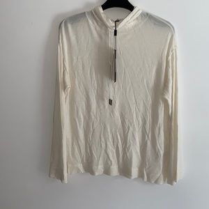 Line the Label | Cashmere and Modal Top